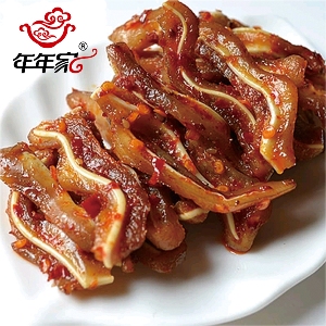 年年家麻辣猪耳 100g